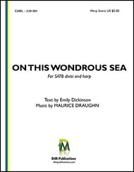 On This Wondrous Sea Instrumental Parts choral sheet music cover Thumbnail